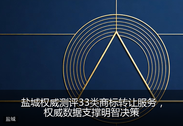 盐城权威测评33类商标转让服务，权威数据支撑明智决策