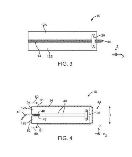 赶在三星发布新品前 苹果更新折叠屏设计专利图纸